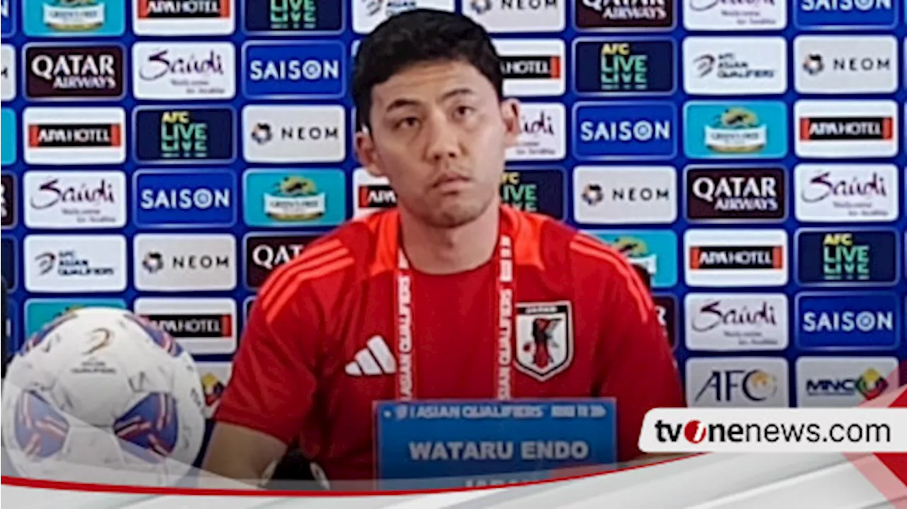 Jadi Cadangan di Liverpool, Wataru Endo Tetap Percaya Diri Hadapi Timnas Indonesia