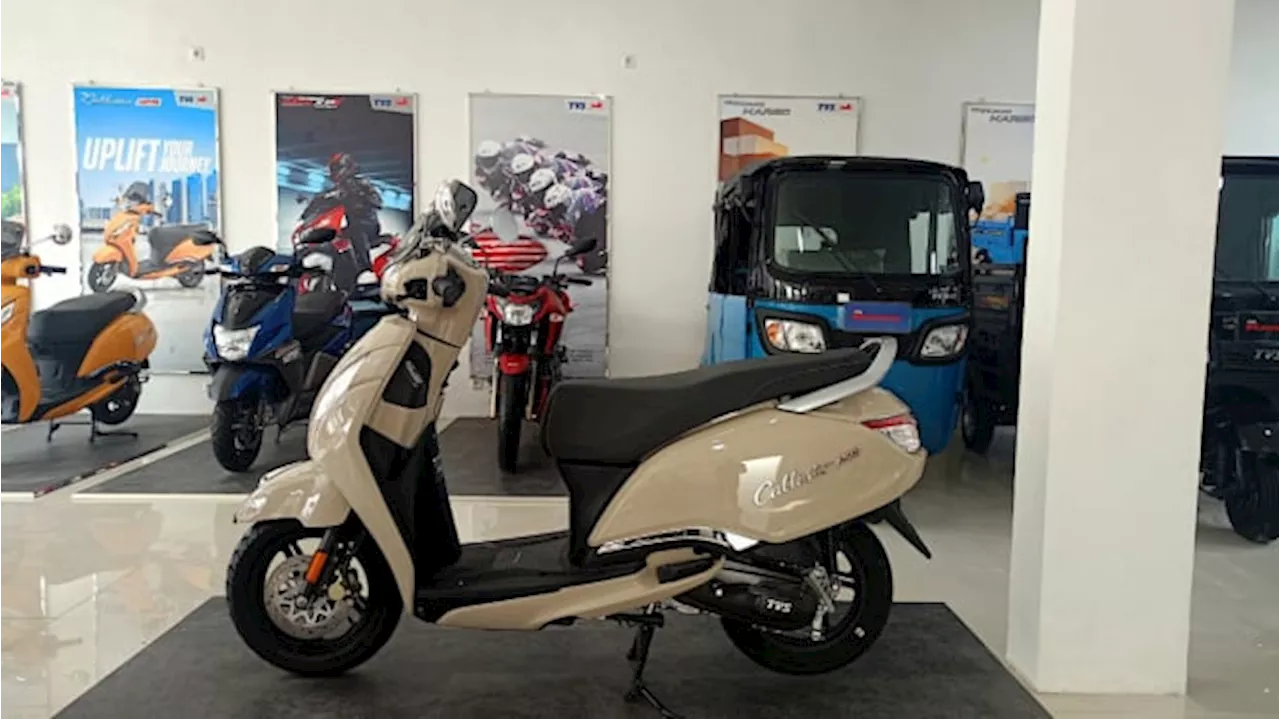 TVS Buka Diler Baru, Harga Motor Maticnya Diskon