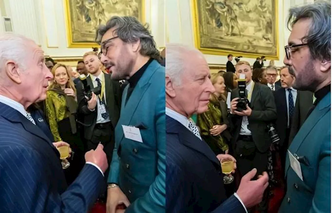 Adnan Siddiqui meets with King Charles III at Buckingham Palace