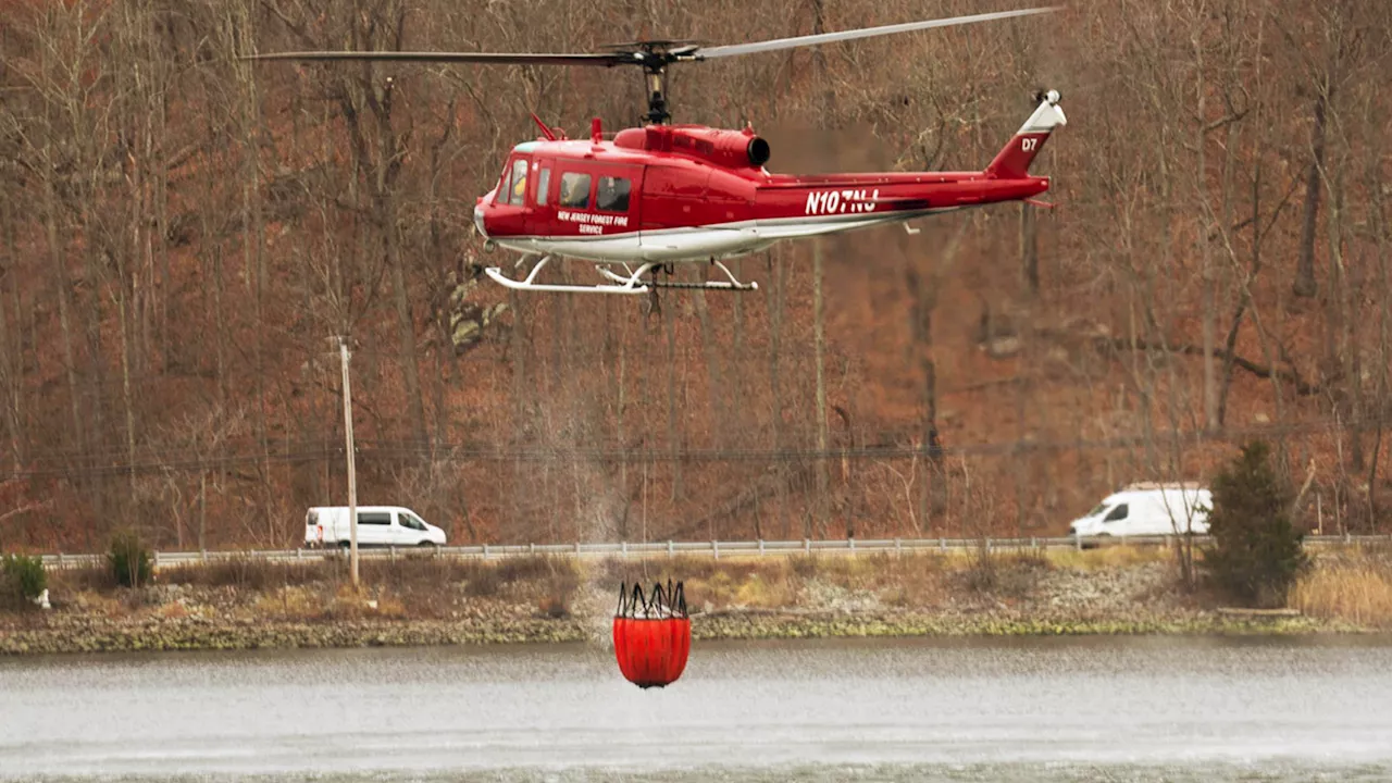 Jennings Creek wildfire now 75% contained on New Jersey side