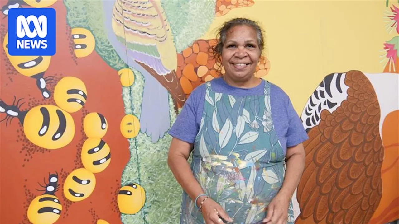 Alice Springs murals depicting Arrernte culture restored to former glory