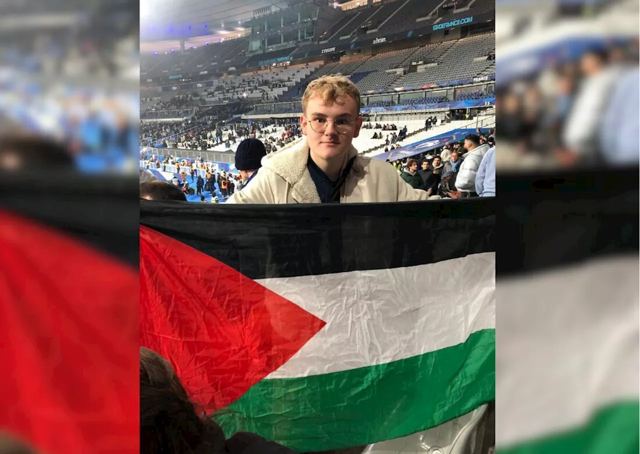 Match France-Israël : un étudiant bordelais brandit un drapeau palestinien et se fait exclure du stade