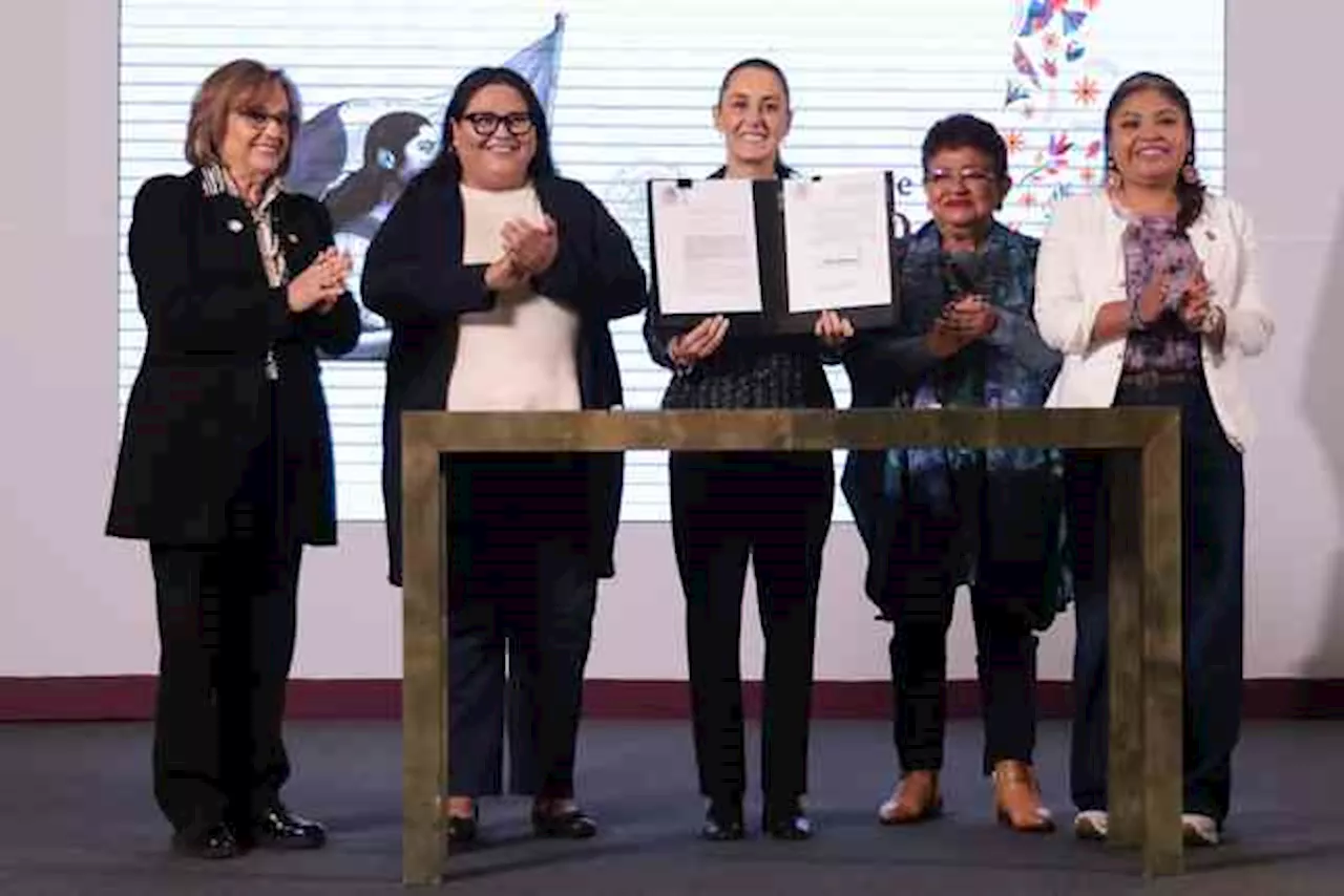 Presidenta firma Decreto que garantiza la igualdad sustantiva de las mujeres