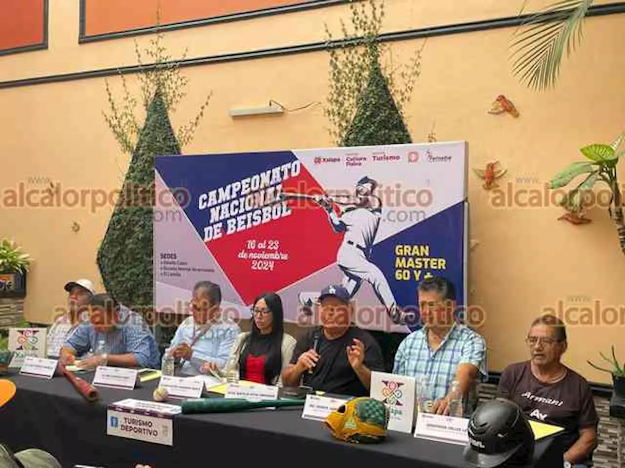 Xalapa albergará “Campeonato Nacional Gran Master 60 y Más” de beisbol