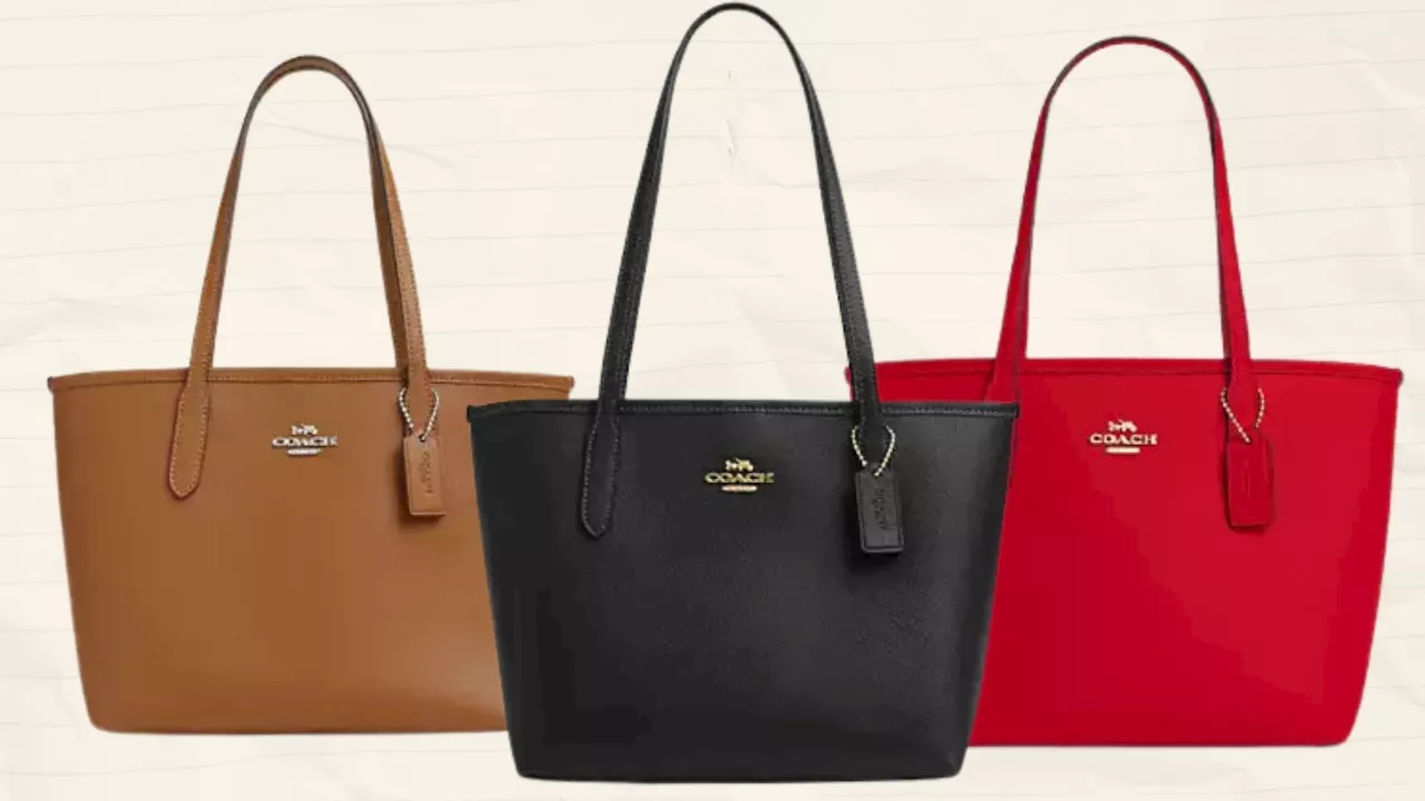 Coach Outlet has the perfect tote bag for all season for as low as $130