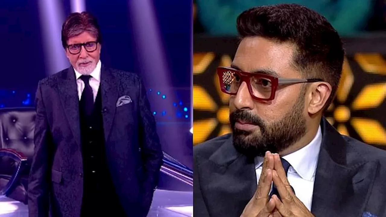 KBC 16: अभिषेक को 'कौन बनेगा करोड़पति 16' में बुलाकर पछताए अमिताभ बच्चन, बेटे ने खोले बिग बी के बड़े राज