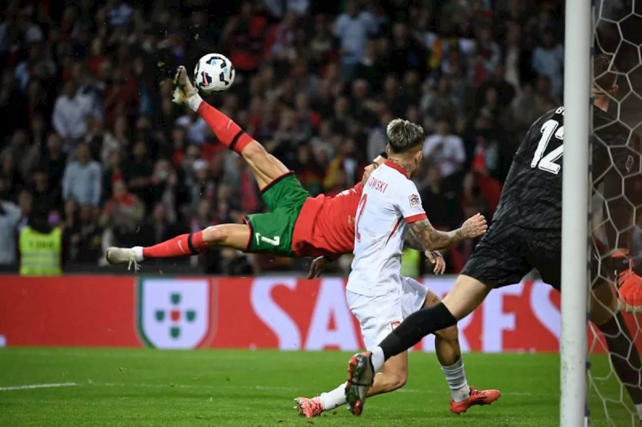 Ronaldo cetak dua gol saat Portugal cukur Polandia 5-1