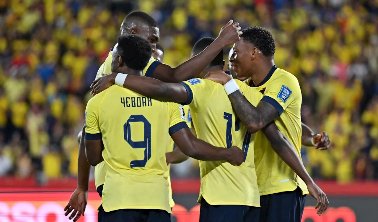 Ecuador vuelve al triunfo: goleada ante Bolivia por Eliminatorias