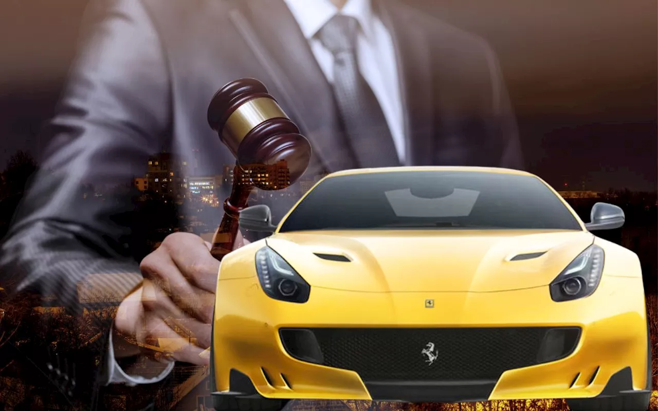 Subastan Ferrari incautado en cifra récord de 1 millón de euros