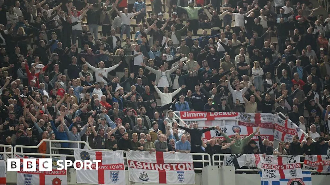 Nations League: Greek police criticised for 'heavy-handed' treatment of England fans