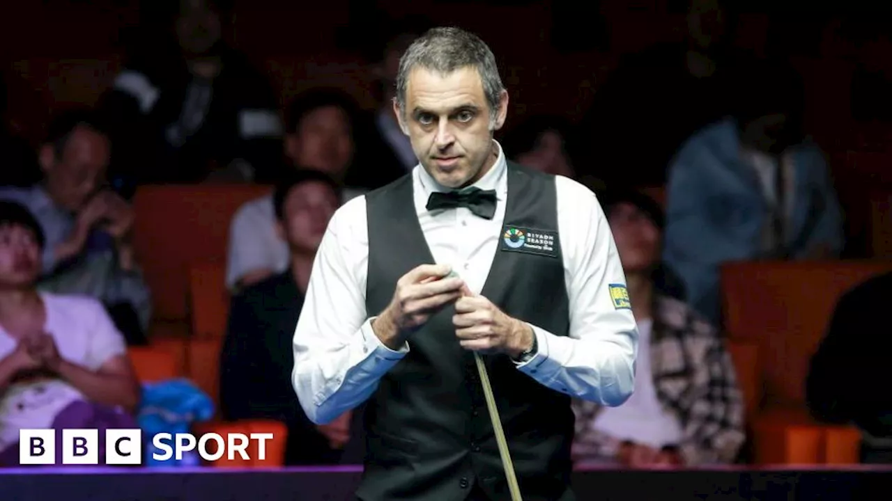 Ronnie O'Sullivan knocked out of Champion of Champions by Xiao Guodong