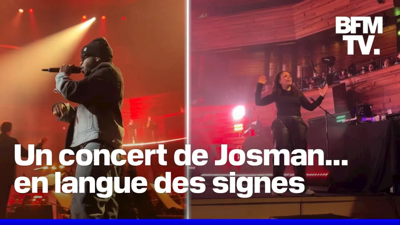 Hip Hop Symphonique: le concert de Josman entièrement interprété en langue des signes