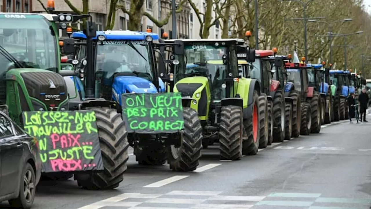 Mobilisation des agriculteurs: des 'feux de la colère' attendus dans le Nord lundi