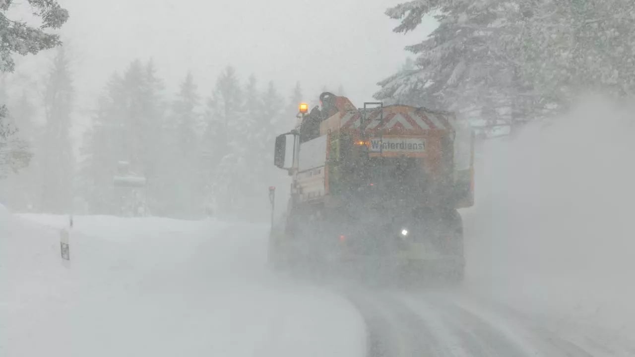 Orkantief bringt ersten Schnee: Wintersaison in Deutschland beginnt