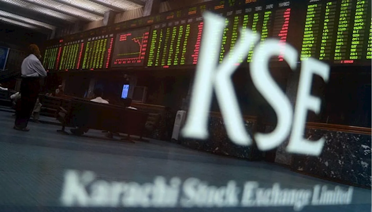 KSE-100 Index falls back after touching 94,000 level