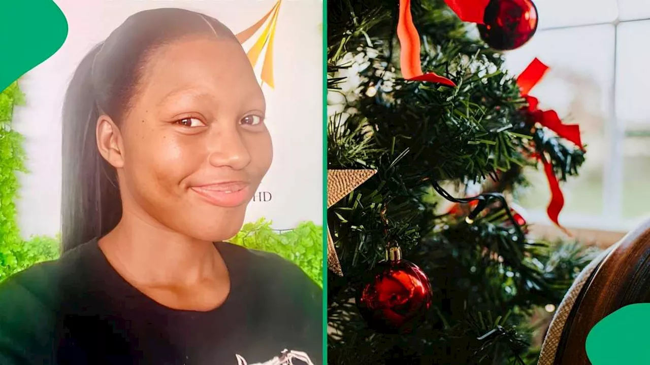 “This Is Really Nice”: Woman Shows R1,200 Checkers Christmas Tree in Unboxing Video