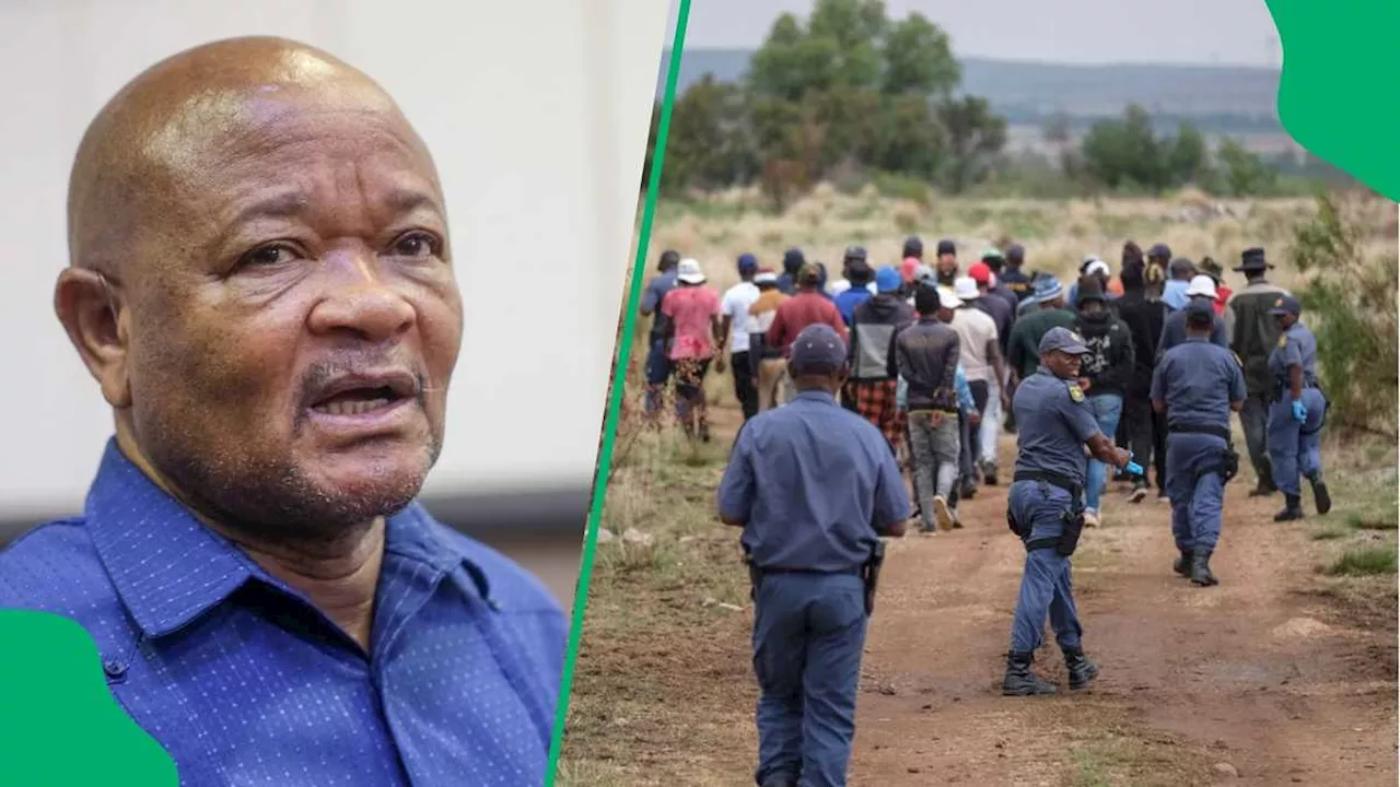 Trapped Zama Zamas: Police Minister Senzo Mchunu To Visit the Stilfontein Mine