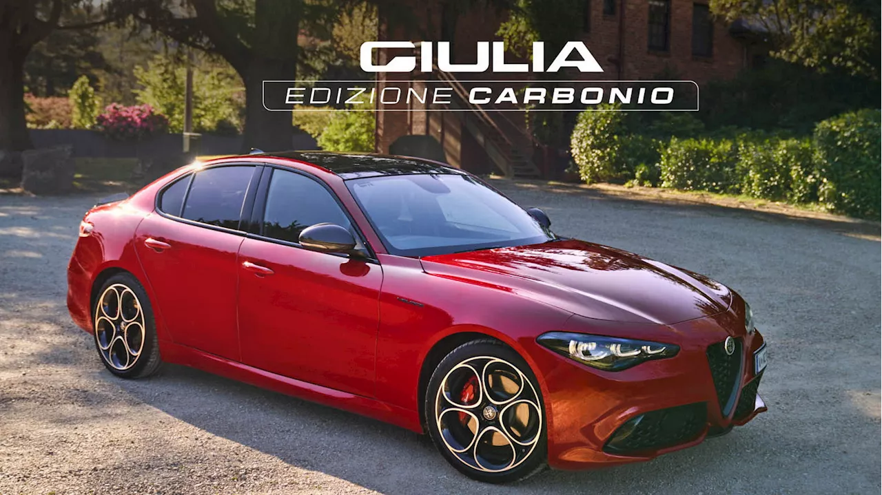 Alfa Romeo Giulia And Stelvio Edizione Carbonio Try To Impress With Carbon Bits