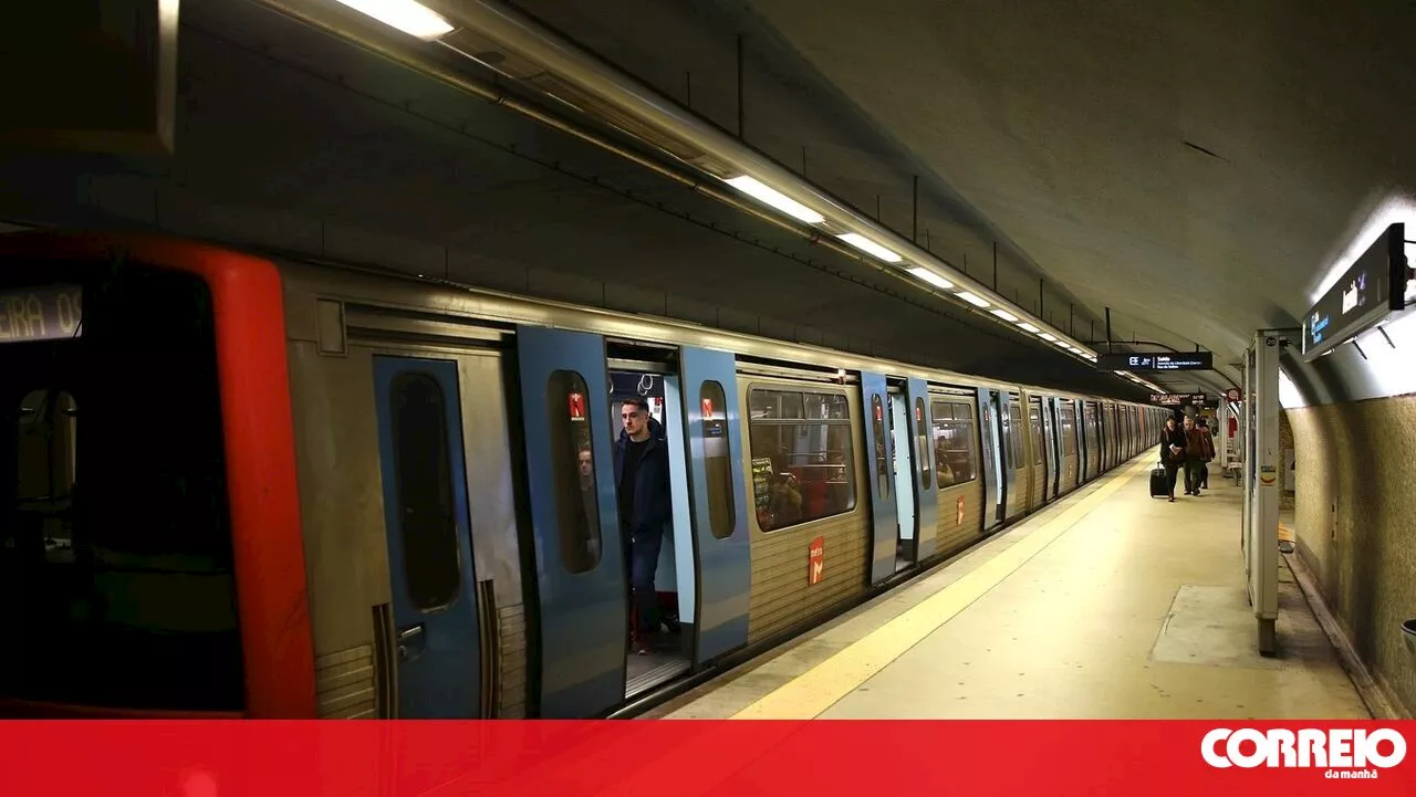 Circulação interrompida na linha azul do Metro de Lisboa