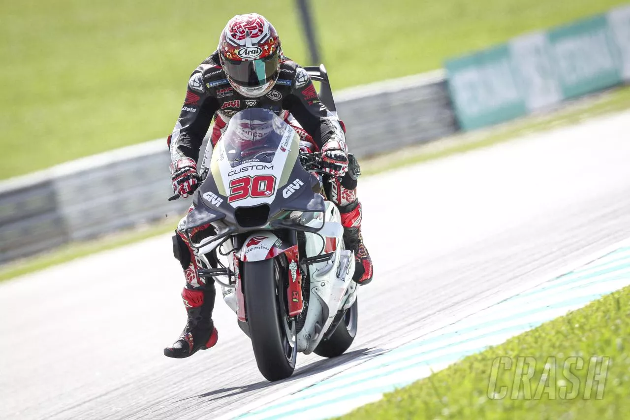 2024 Barcelona MotoGP: Nakagami leads FP1, Bagnaia suffers late crash