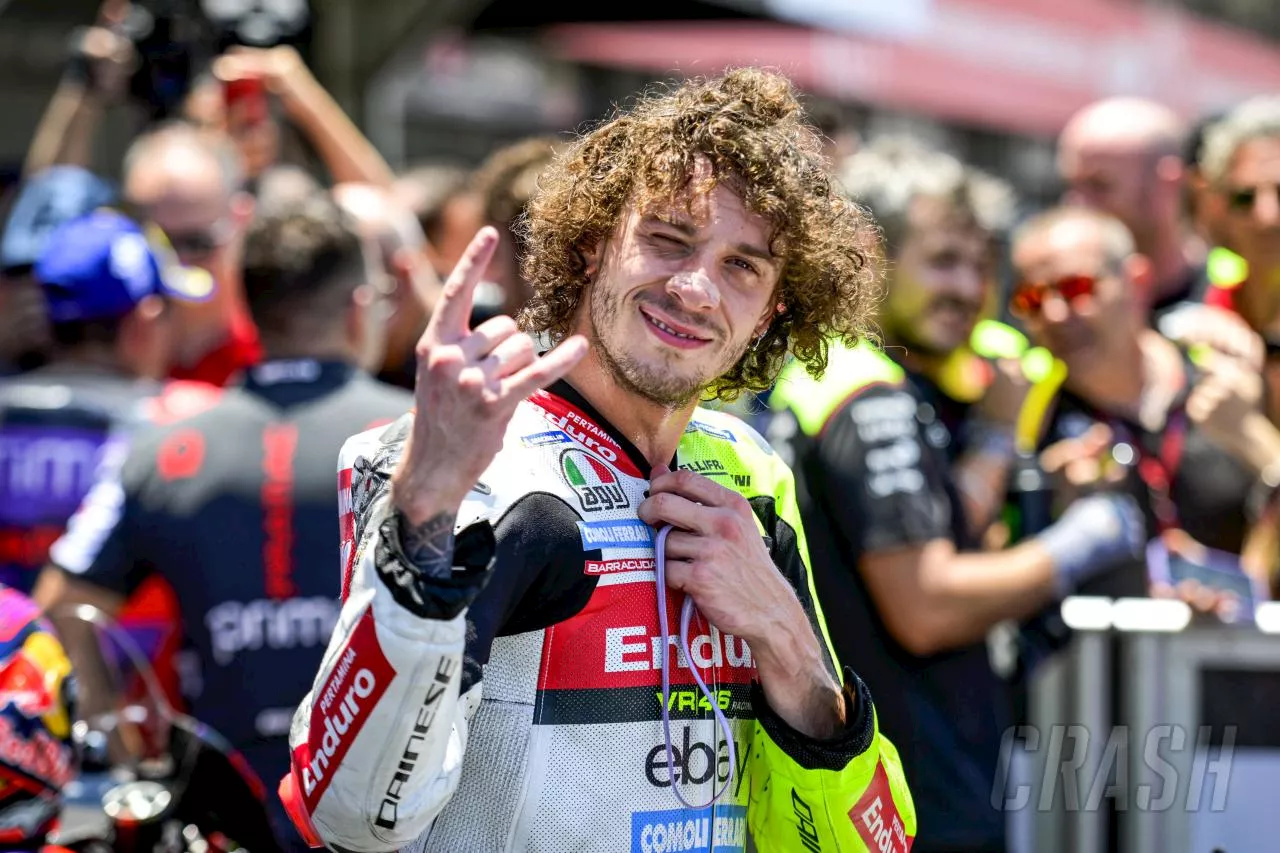 Marco Bezzecchi: “Amazing” to see Casey Stoner riding with Valentino Rossi again