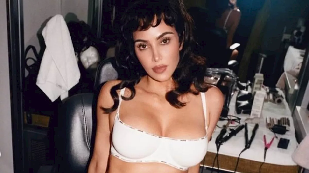 Kim Kardashian fans think she looks like much-younger sister Kylie Jenner in new pinup photos