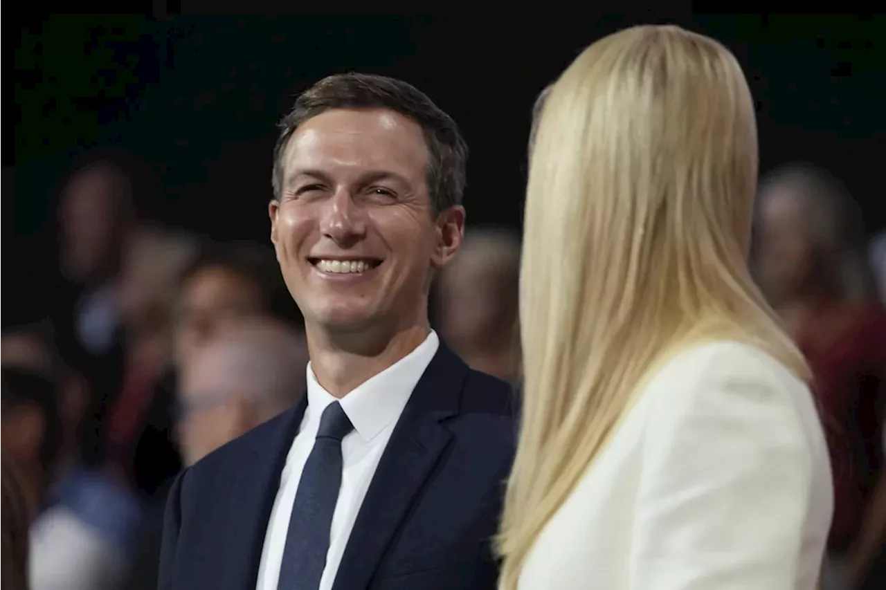 Jared Kushner expected to have key role in Trump’s Middle East efforts