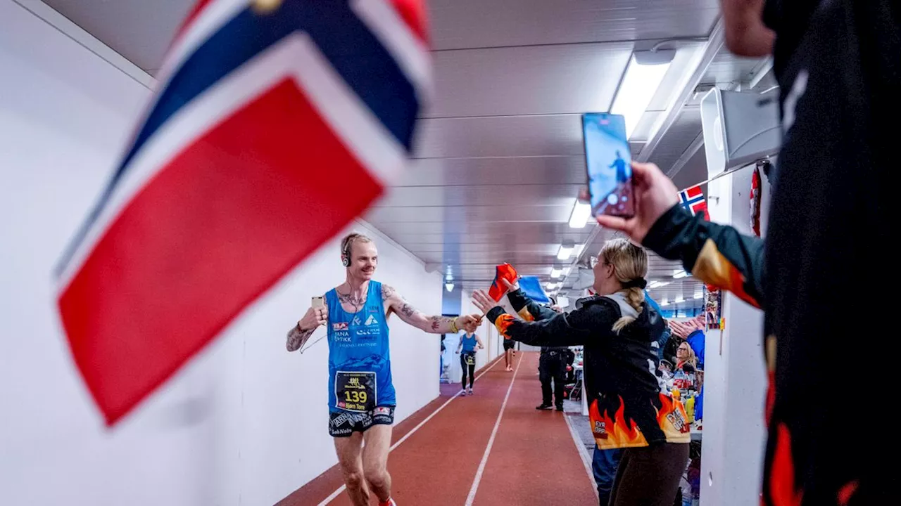 Weltrekord auf dem Laufband: Norweger läuft sechseinhalb Marathons in 24 Stunden