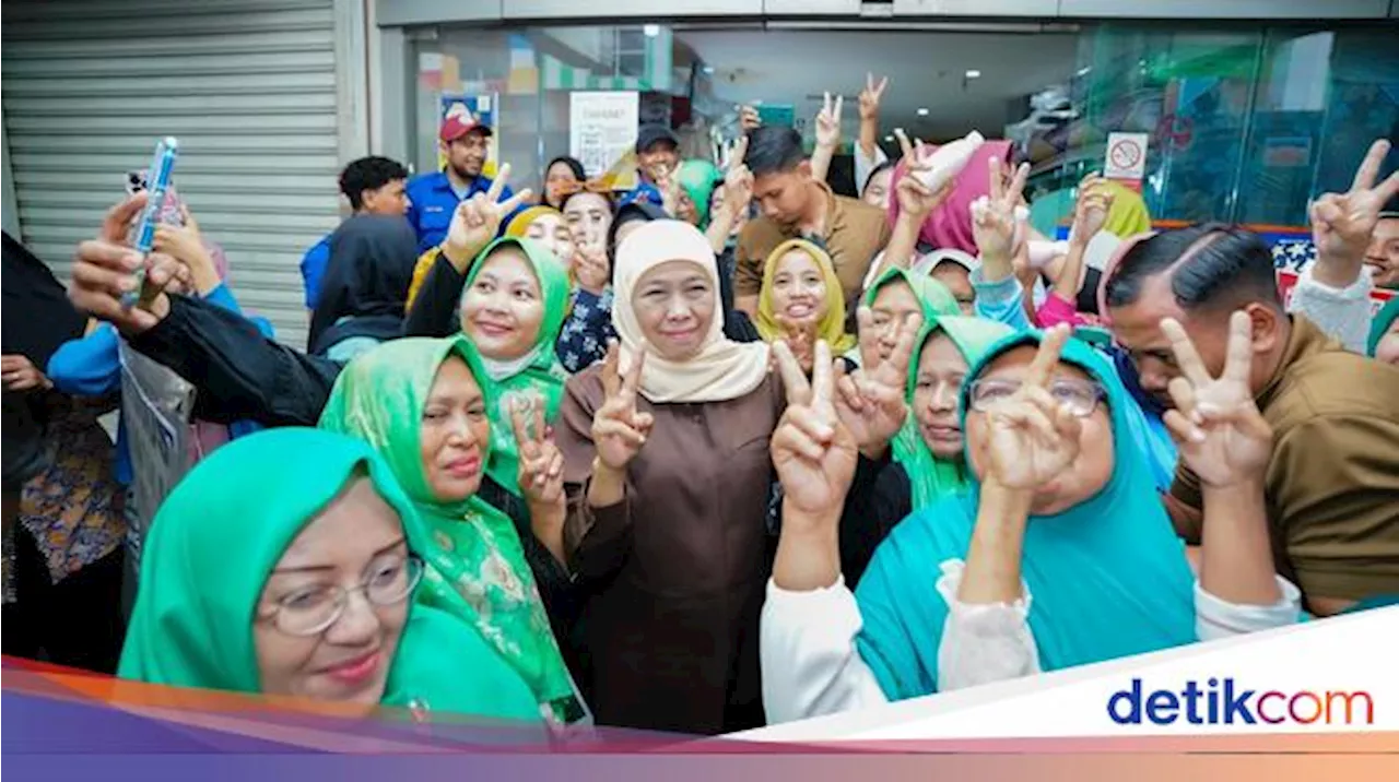 Pedagang PGS Beri Garansi Pilih Khofifah di Pilgub Jatim 2024