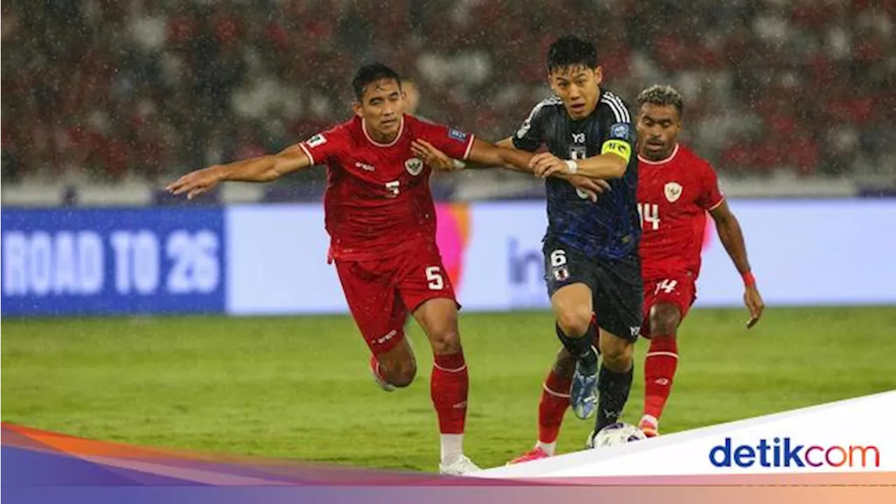 Indonesia Vs Jepang: Samurai Biru Tebas Garuda 4-0