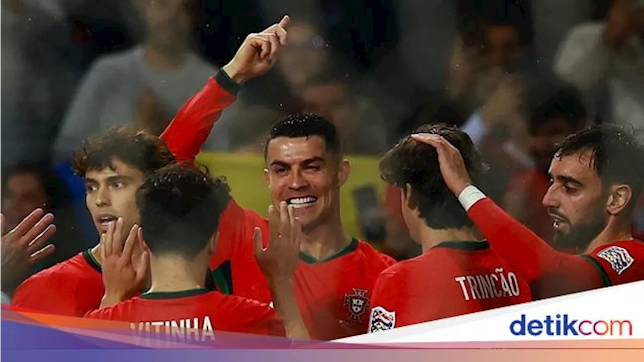 Portugal Vs Polandia: Ronaldo 2 Gol, A Selecao Pesta 5-1