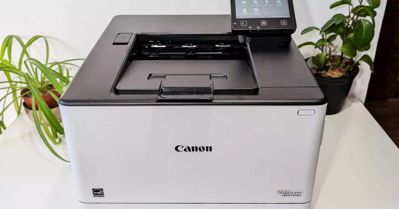 Canon imageCLASS LBP674Cdw review: quick and compact color