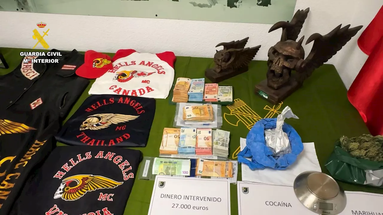 Cae en Gran Canaria una una banda de narcos dirigida por miembros de los Ángeles del Infierno