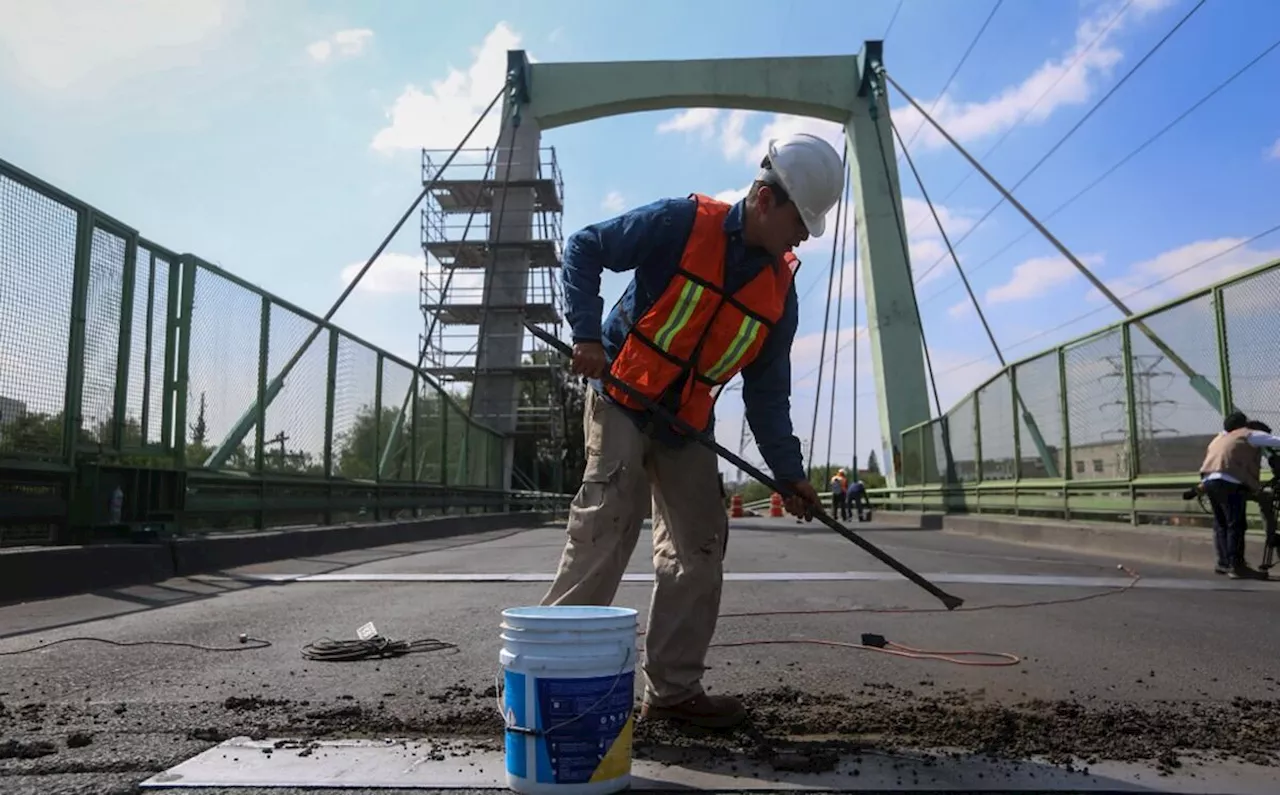 FOTOS: Cierran por un mes Puente República Federal en Iztapalapa