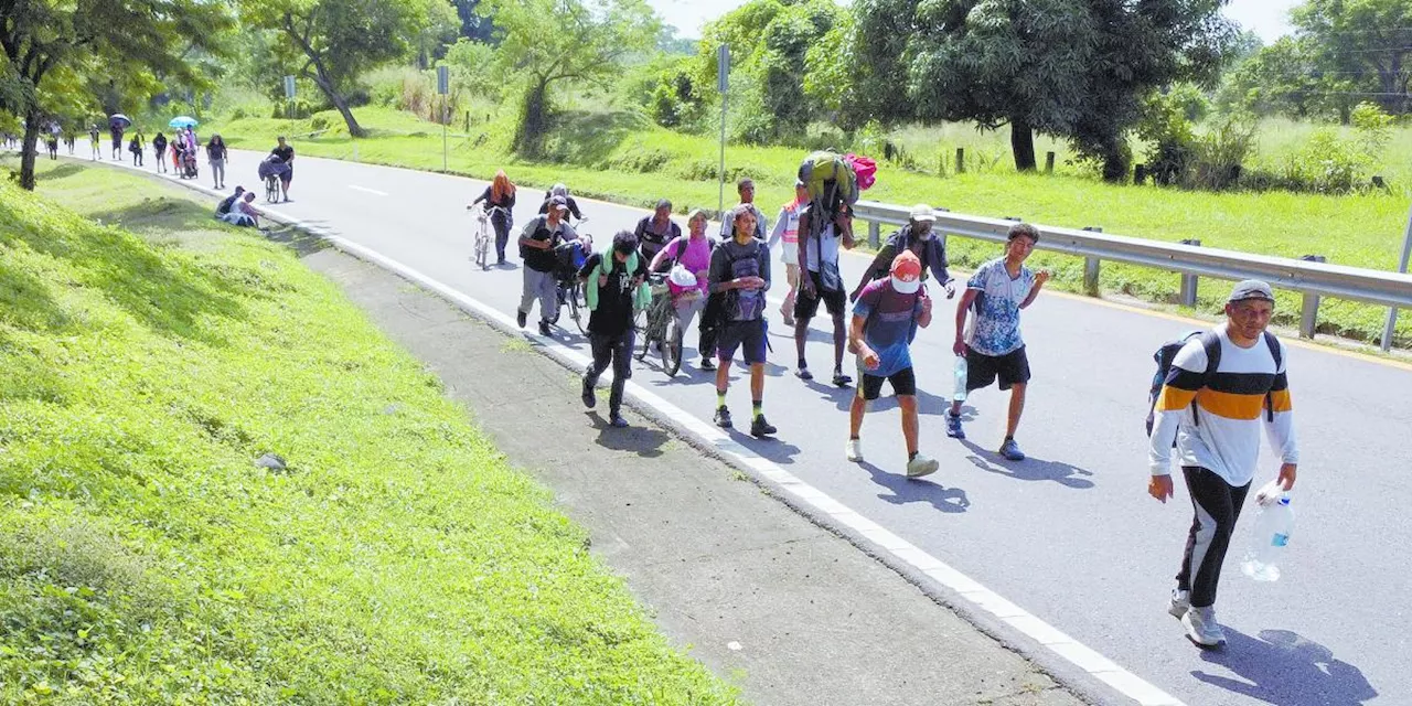 México, sexto en OCDE con mayor arribo de migrantes