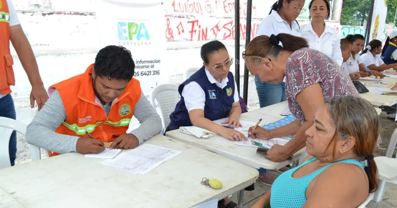 “Alcaldía a tu barrio” llega a toda Cartagena con varios servicios