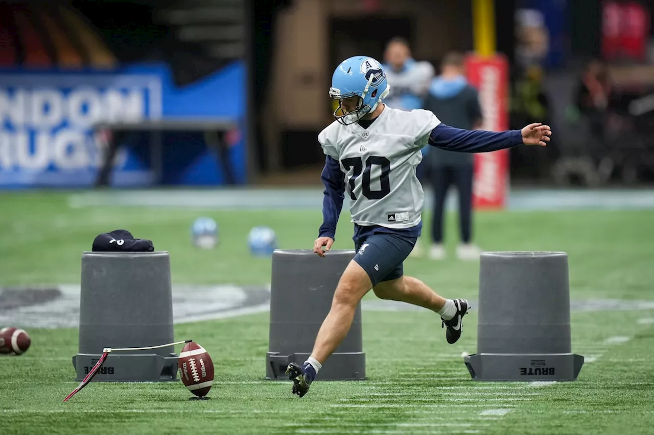 Canadian kicker Lirim Hajrullahu enjoys stellar return to CFL with Toronto Argonauts