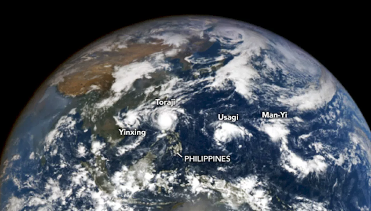 NASA: Four storms concurrently near PH ‘unusual’