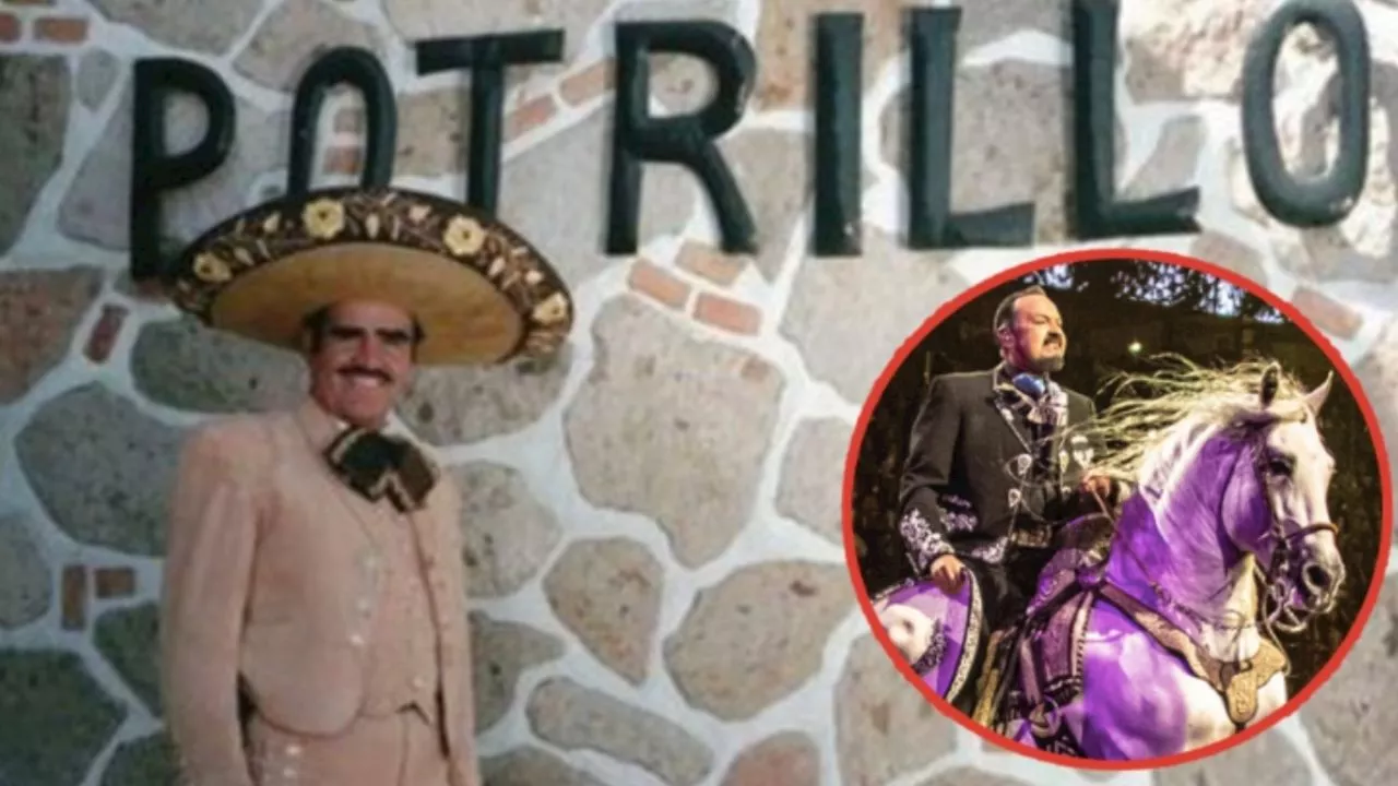 Vicente Fernández Jr. desmiente que Pepe Aguilar haya adquirido el rancho “Los 3 Potrillos”