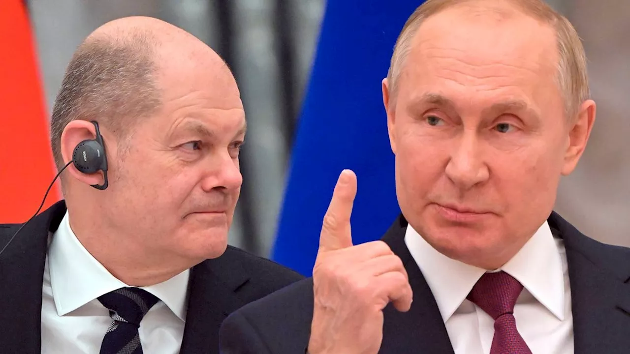 Erstes Telefonat nach 2 Jahren - Scholz will Putin 'zu Verhandlungen drängen'