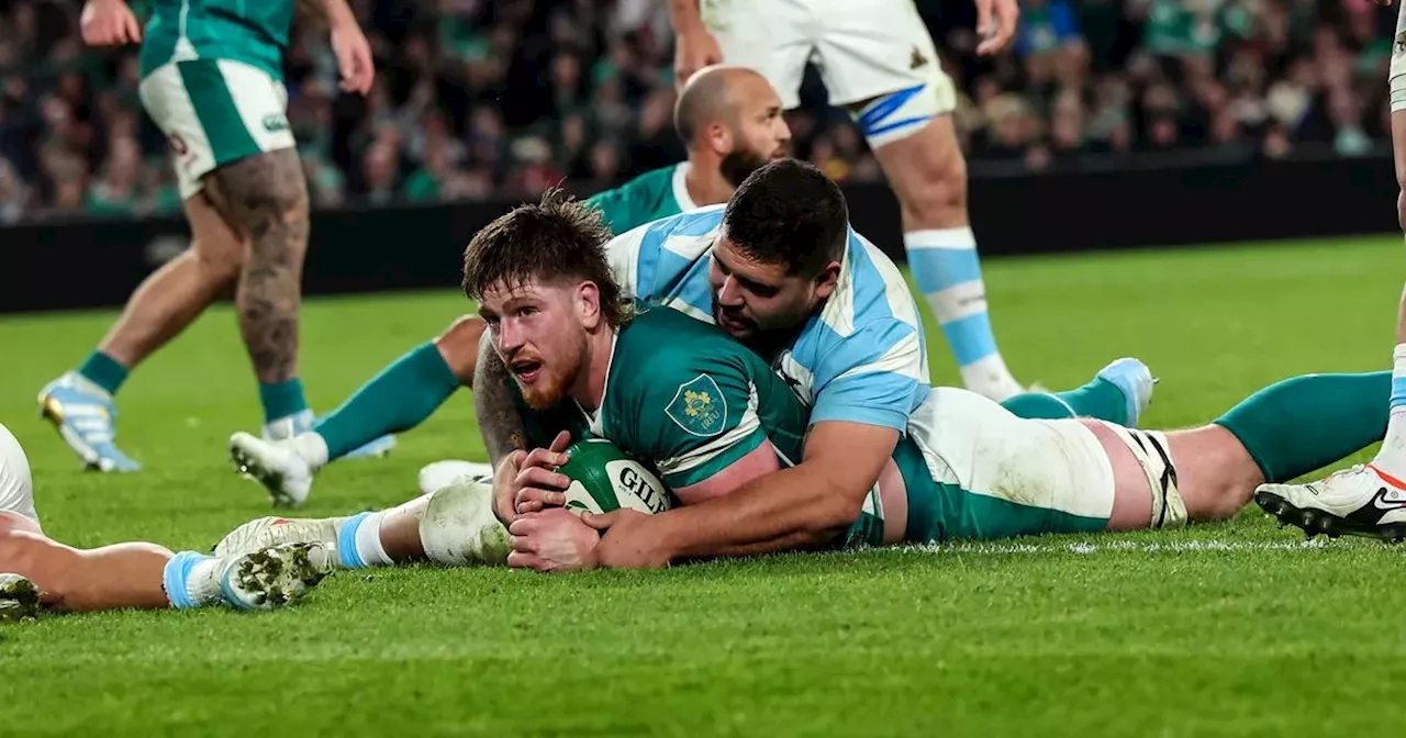 Ireland bounce back from All Blacks defeat with narrow Pumas win