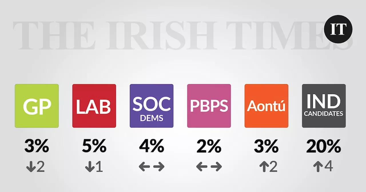 Election Daily: poll suggests independents will be a major force in the next Dáil