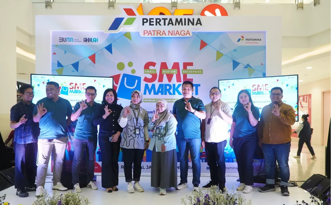 Pertamina Patra Niaga Regional JBB Hadirkan SME Market 2024 di Bandung