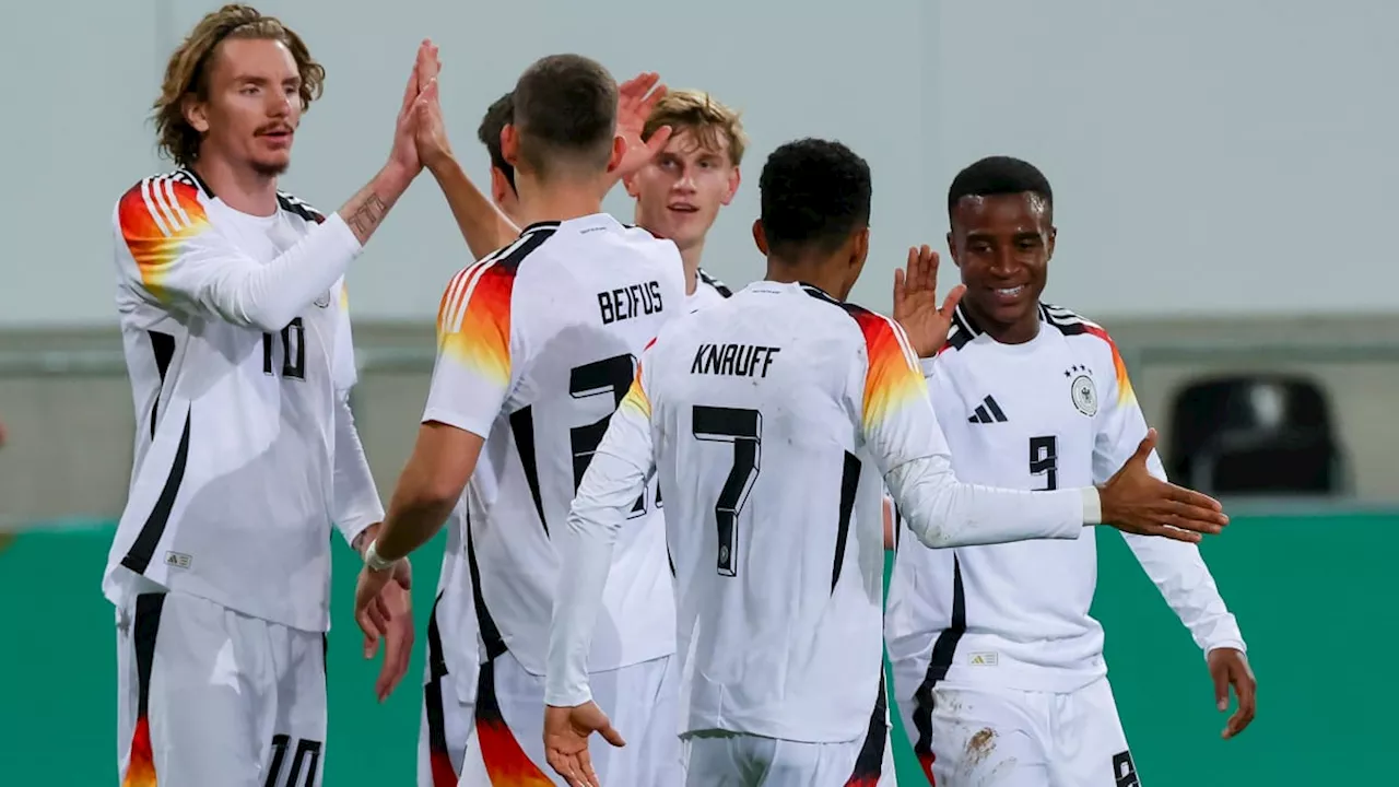 Doppelter DFB-Blitzstart: Deutsche U 21 schlägt Dänemark