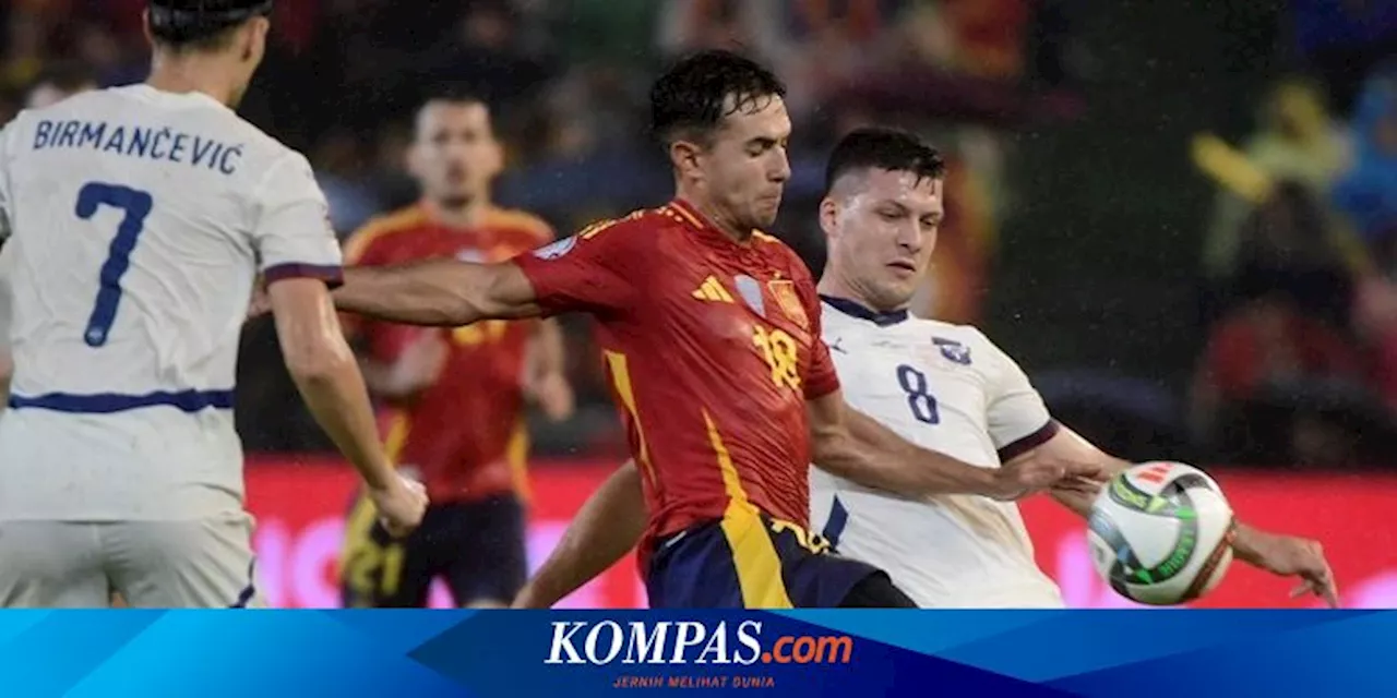 Hasil Denmark Vs Spanyol 1-2: Juara Grup, La Furia Roja ke Perempat Final