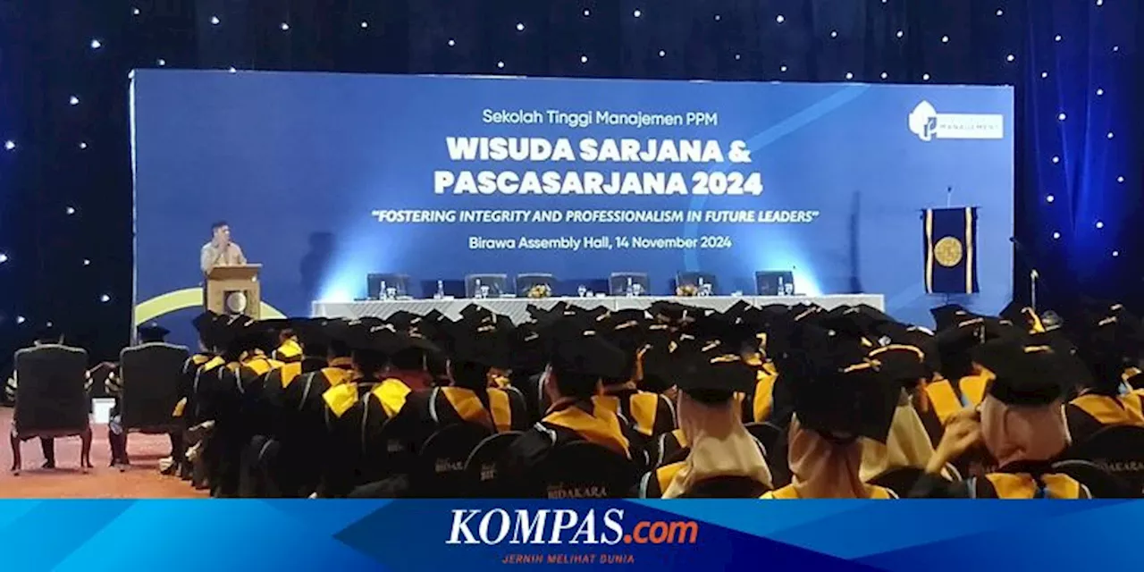 Wisuda 2024 PPM School: Integritas dan Profesionalisme Kunci Penting Pemimpin Masa Depan