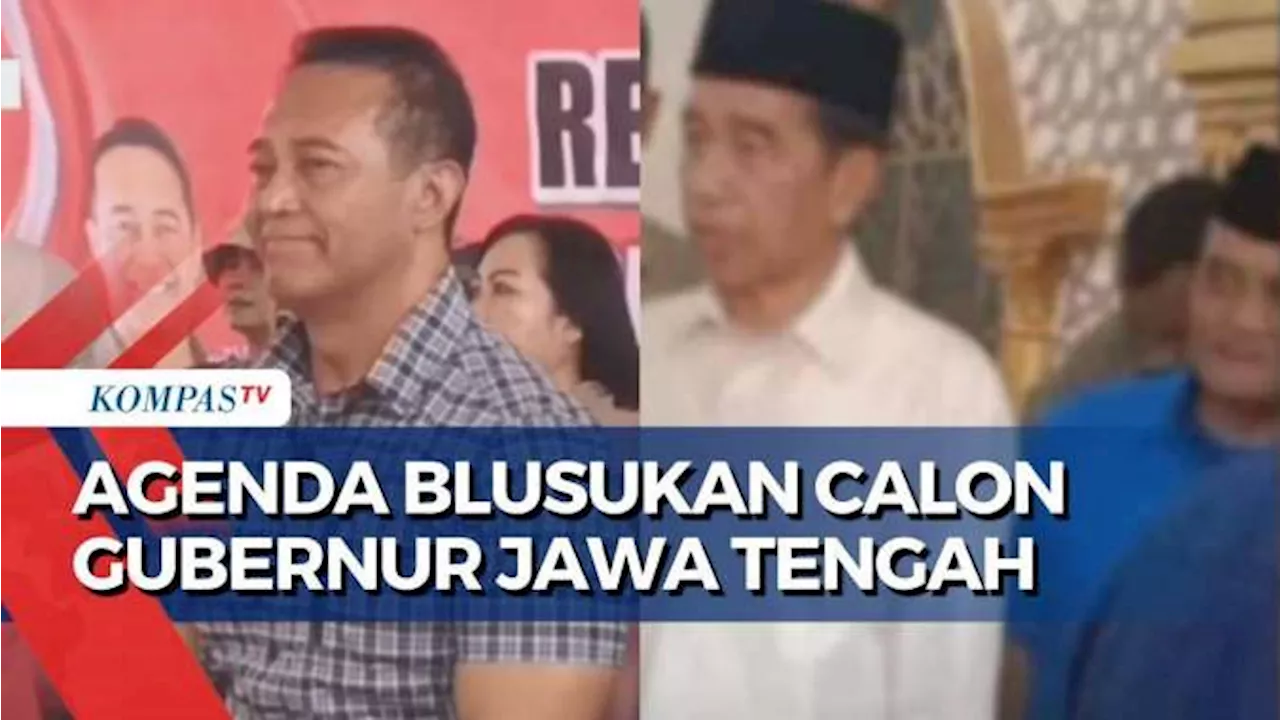 Serba-Serbi Agenda Blusukan Cagub Jateng: Andika-Hendi Bertemu Petani hingga Luthfi Ditemani Jokowi