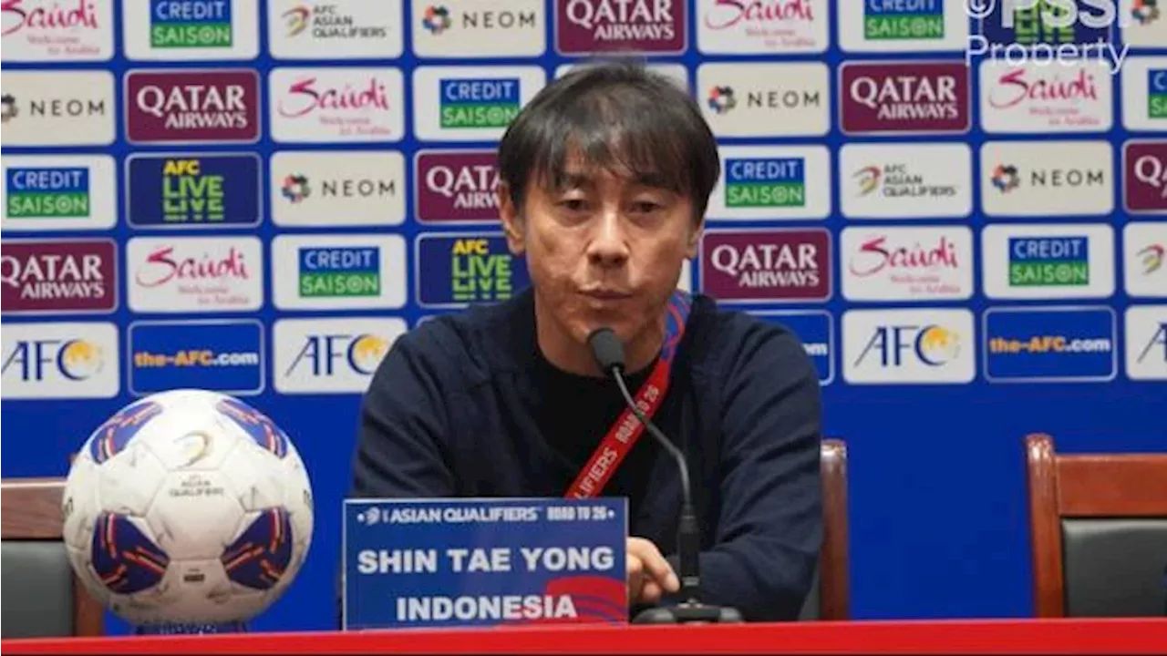 Shin Tae-yong Syukuri Hasil Imbang Australia vs Arab Saudi