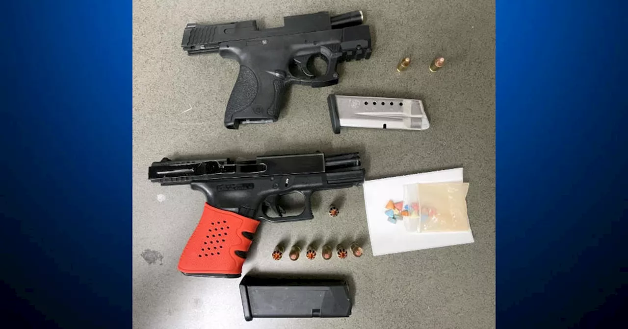 American Canyon police arrest 2 men for alleged DUI, guns and drug possession