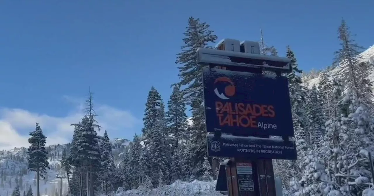 Palisades Tahoe hints at a promising ski season: 'Stoked for opening day'